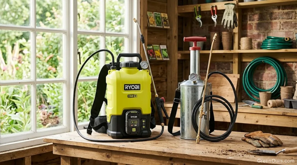 Battery Powered Garden Sprayer vs Manual Pump: Time Compared