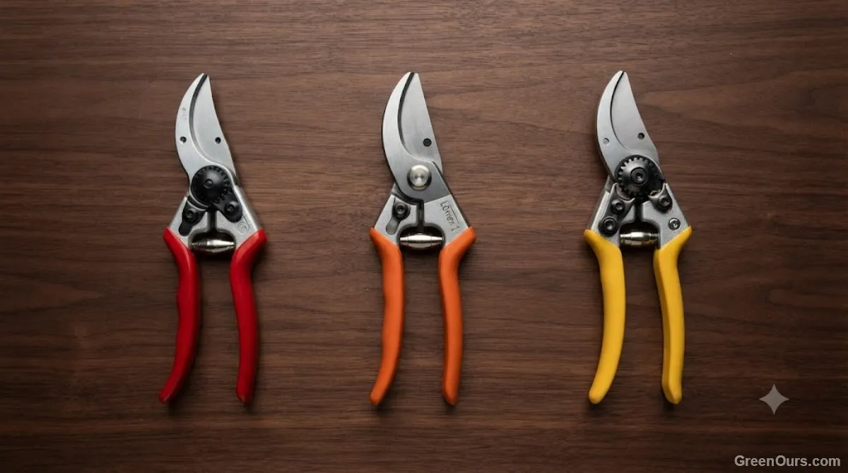 Comparison of bypass, anvil, and ratchet blade mechanisms