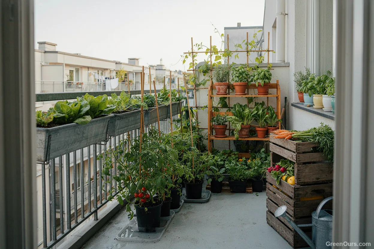 Container Vegetable Gardening for Balconies and Small Spaces