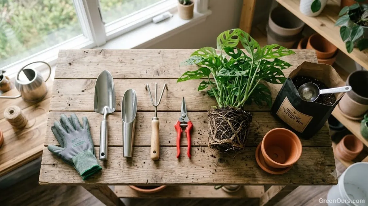 Essential Repotting Tools for Indoor Plants