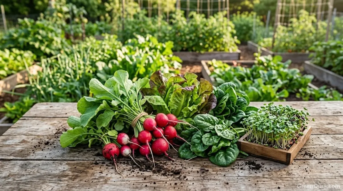 Fast-Growing Vegetables You Can Harvest in Under 30 Days