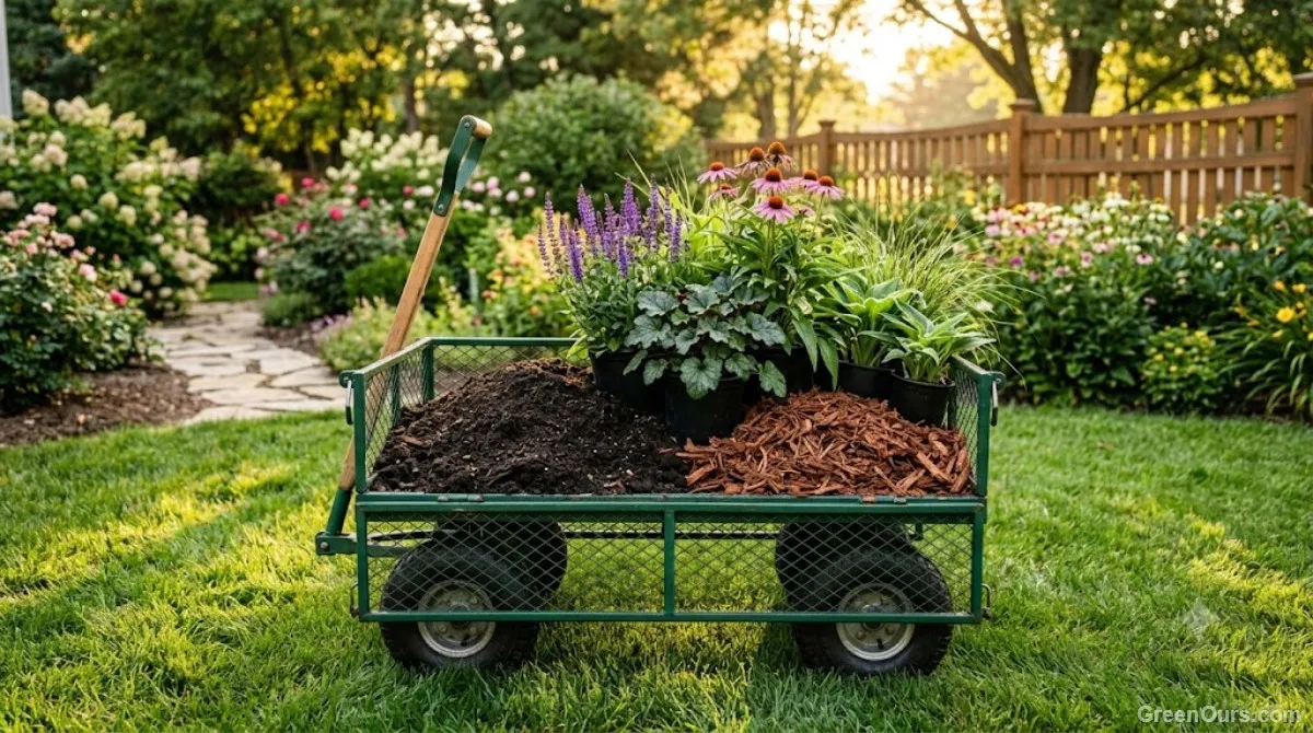 How to Choose a Garden Cart: Capacity, Wheels, and Frame