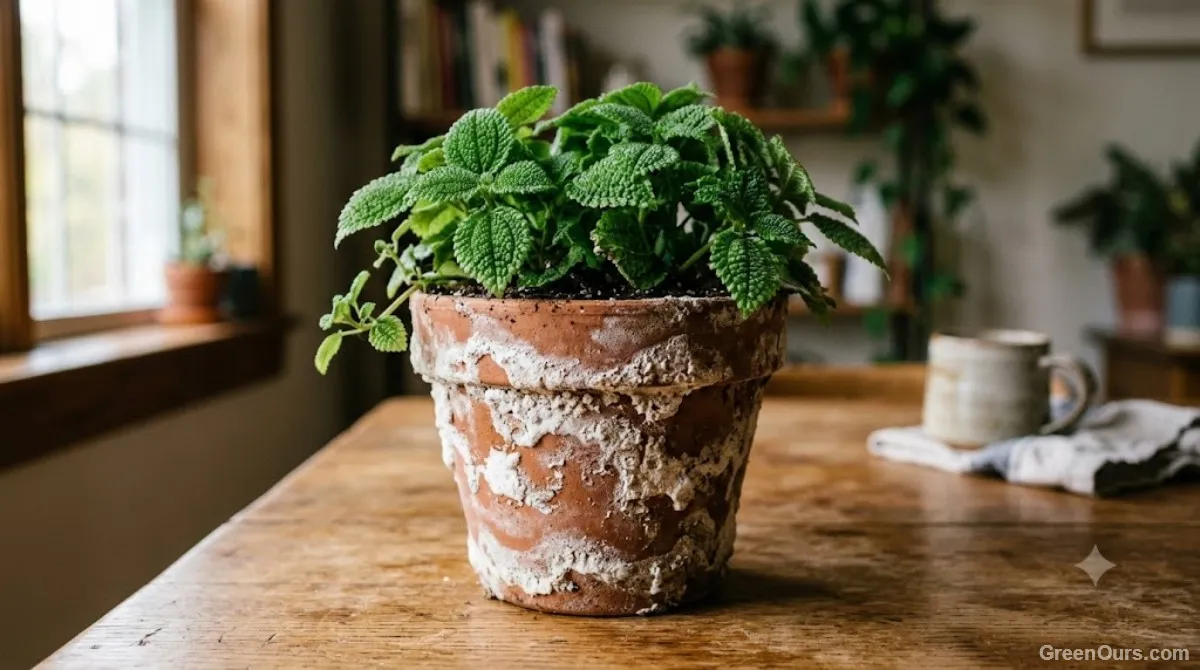 How to Clean Terracotta Pots: Removing Mineral Deposits
