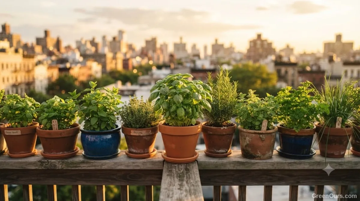 How to Start a Balcony Herb Garden for Beginners