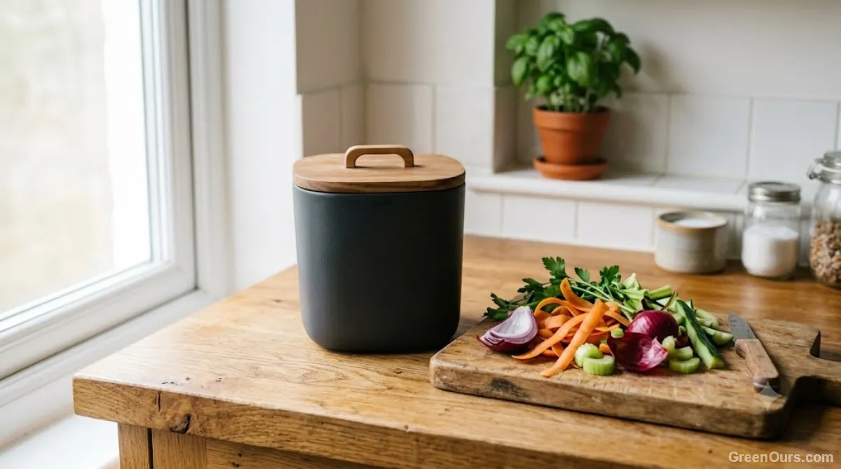 How to Store Kitchen Scraps for Compost Without the Smell