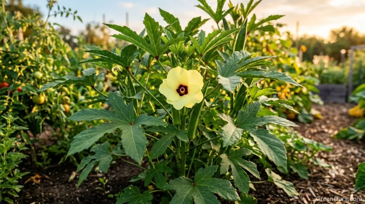 Okra Flowering but No Pods? Here's Why and How to Fix It