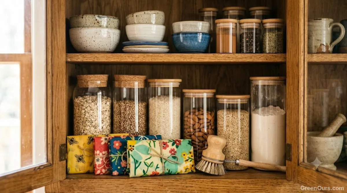 Plastic-Free Kitchen Swaps That Actually Fit a Busy Life