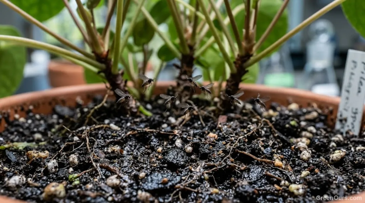 Shore Flies vs Fungus Gnats: How to Tell Which Pest You Have