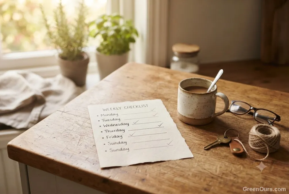Sustainable Living Checklist for Beginners: A 7-Day Plan