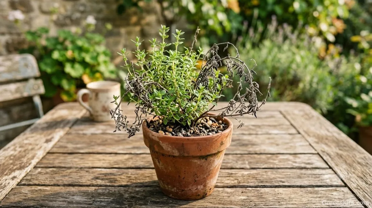 Why Your Thyme Keeps Dying in Pots (And How to Fix It)