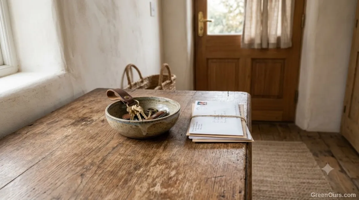 Zero Waste Entryway Ideas to Stop Clutter at the Front Door